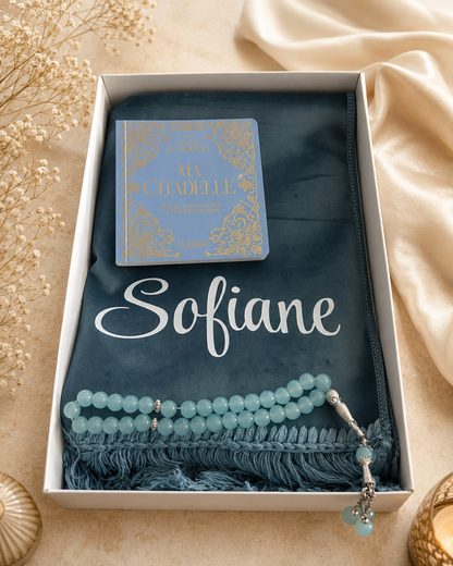 Tapis de prière velours - Sérénité et Spiritualité