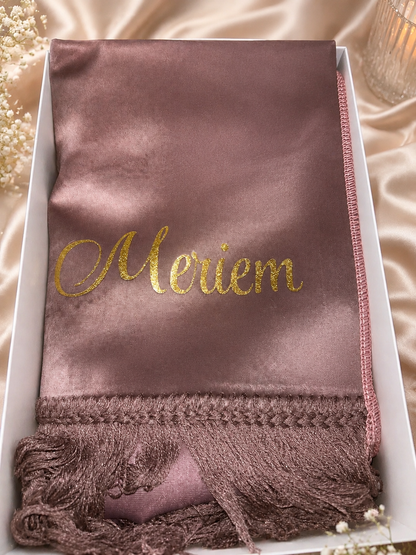 Tapis de prière velours - Sérénité et Spiritualité